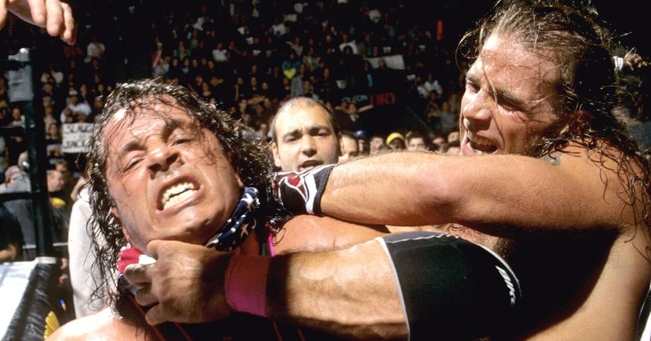 Bret Hart vs Shawn Michaels - The Armpit